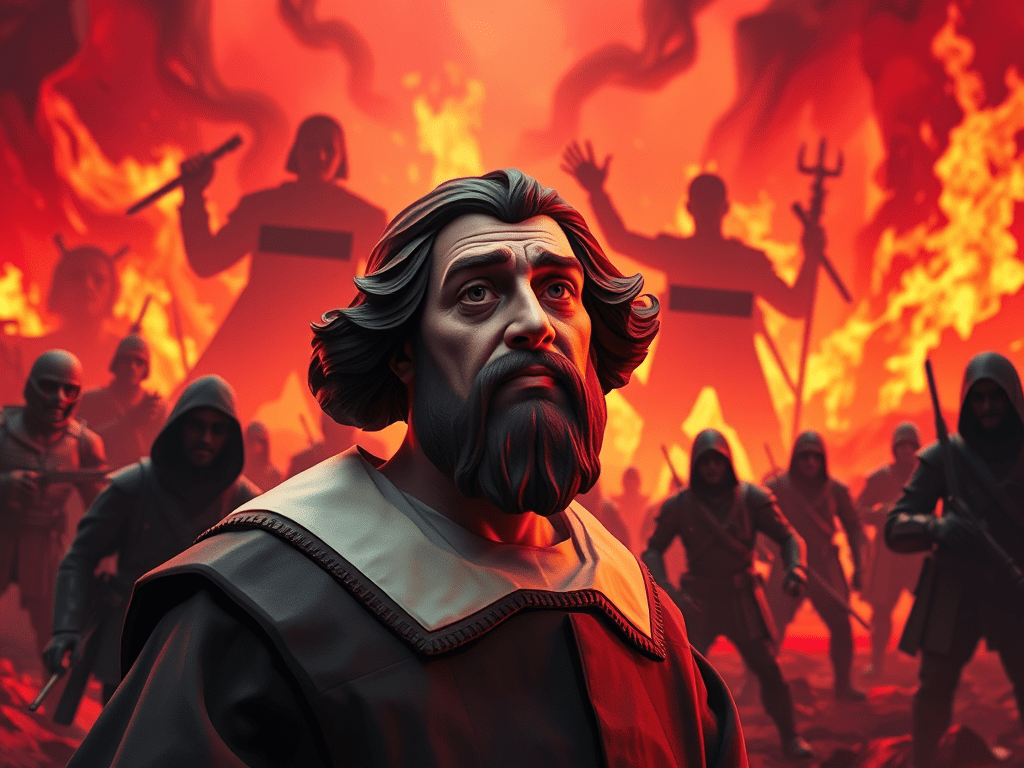 Christopher Columbus is in Hell, the President’s name is redacted, and Washington, D.C., is LARPing Deus Ex. Happy Thanksgiving. Here’s a Bonnie Tyler&nbsp;remix.