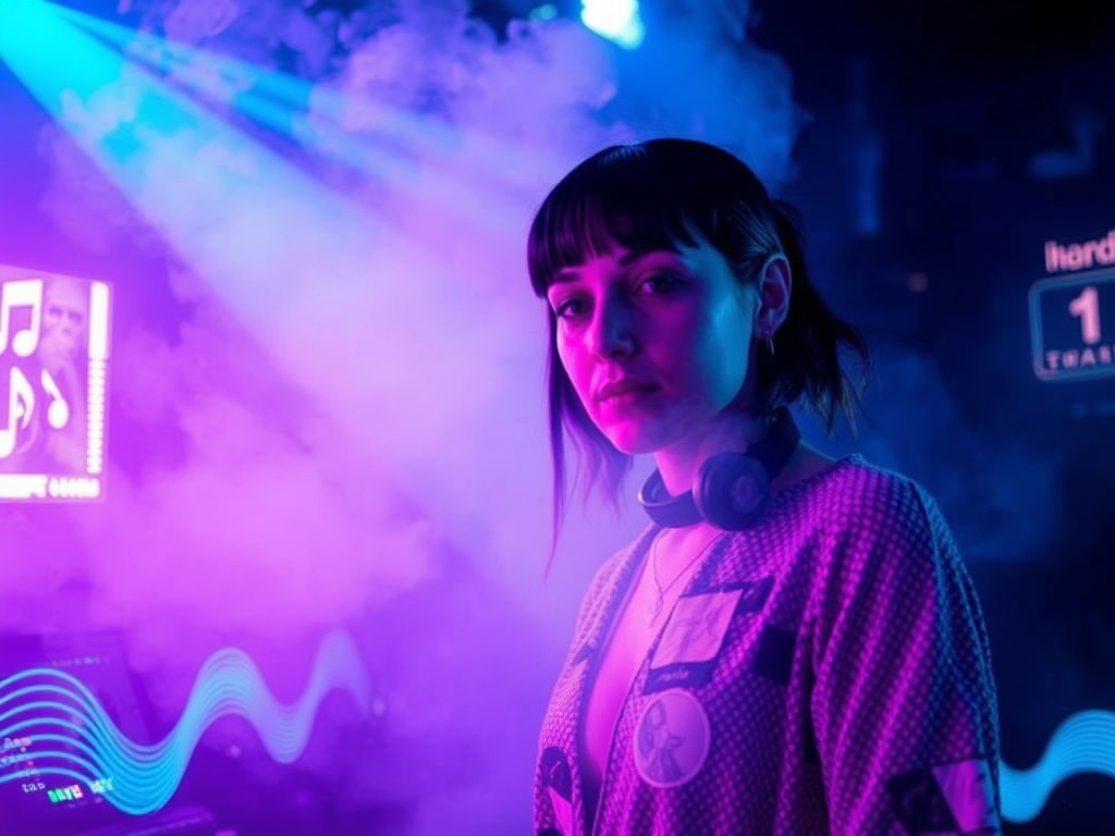 Maya Jane Coles and the Black Mirror